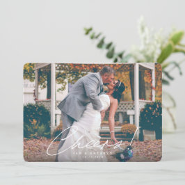 応援!新年結婚したの写真 シーズンカード