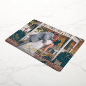 応援!新年結婚したの写真 箔シーズンカード (回転した状態)