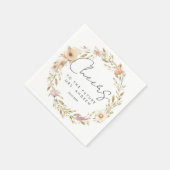 応援、未来のミセスに！ぼほ花 スタンダードカクテルナプキン (角)