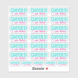 応援!私はここにいる！ビニールシール シール