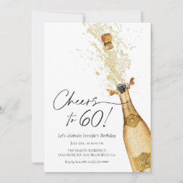 応援~第60誕生日フォト招待状 招待状