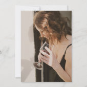 応援～第60誕生日フォト招待状 招待状 (裏面)