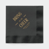 応援 箔ナプキン (正面)