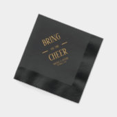 応援 箔ナプキン (左)