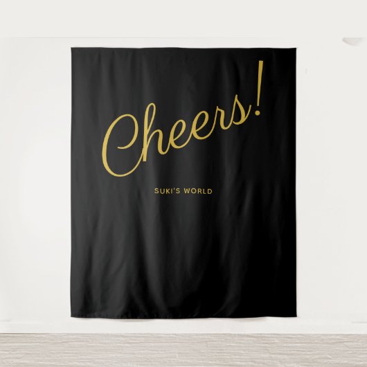 応援!背景タペストリー タペストリー (正面)