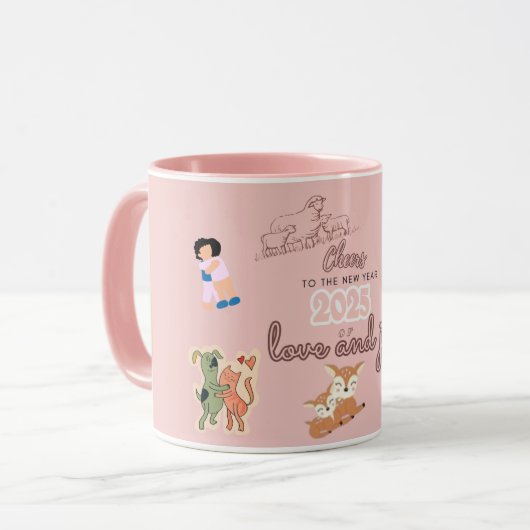 応援～2025.2 マグカップ (正面左)