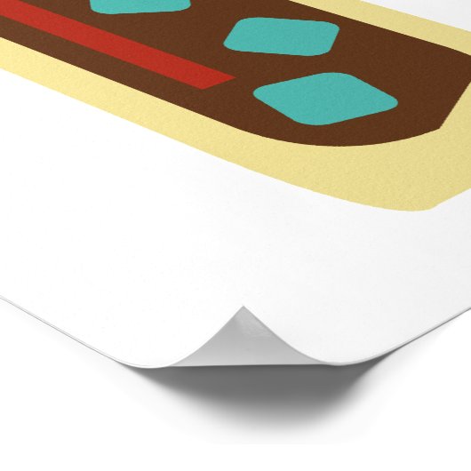 応援～21誕生日 ポスター (角)