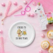 応援~210犬年30歳誕生日紙プレート ペーパープレート (パーティー)