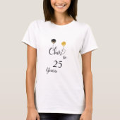応援~25年 Tシャツ (正面)