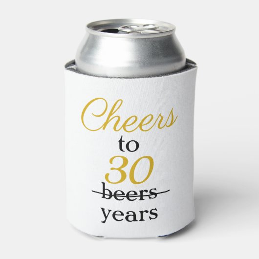 応援～30年 缶クーラー (缶正面)