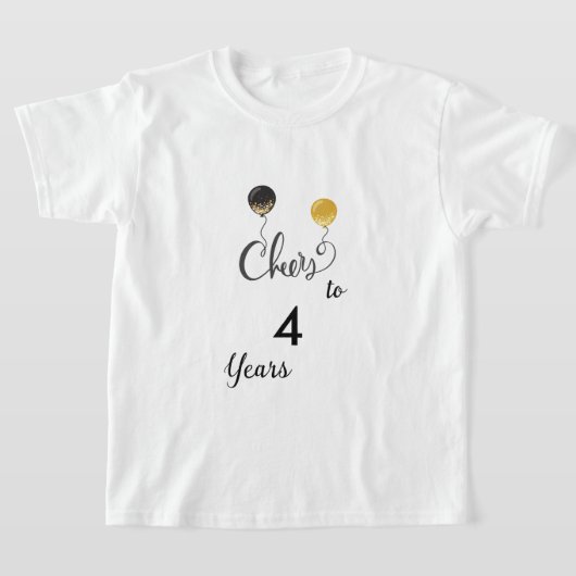 応援~4年 Tシャツ (レイダウン)