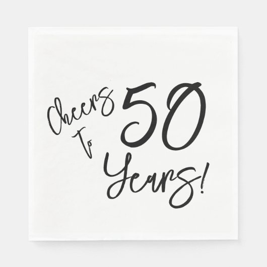 応援～50年 スタンダードランチョンナプキン (正面)