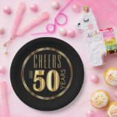 応援~50年 ペーパープレート (パーティー)