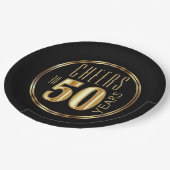 応援~50年 ペーパープレート (アングル)