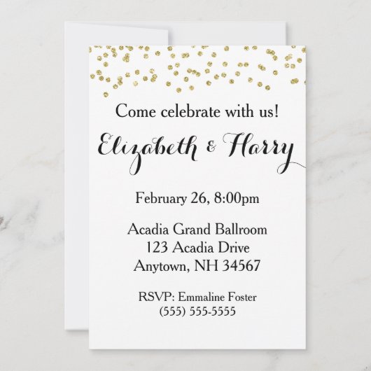 応援～50年 招待状 (裏面)