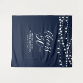 応援~50年 |海軍結婚50周年記念 タペストリー (正面(横))