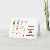 応援**50誕生日** カード (正面)