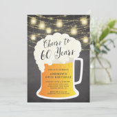 応援～60年誕生日招待状 招待状 (スタンド正面)