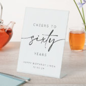 応援～60年60誕生日 台座サイン (インサイチュ)