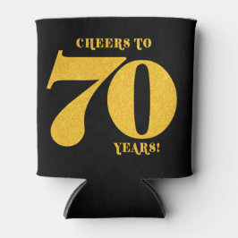 応援～70年70歳誕生日 缶クーラー