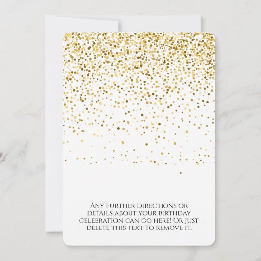 応援~80年80誕生日 招待状 (裏面)