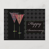 応援- Happy Anniversary ポストカード (正面)