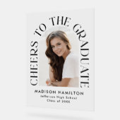 応援Arch Photo Gruation Party アクリルサイン (傾斜)