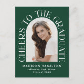 応援Arch Photo Gruation Party インビテーションポストカード (正面)