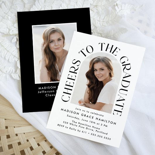 応援Arch Photo Gruation Party 招待状