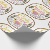 応援BAMバードラッピング紙麻雀かわいい！ ラッピングペーパー (角)