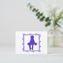 応援Notecard #4 ( Purple )