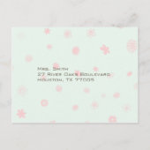 応答お洒落カード インビテーションポストカード (裏面)