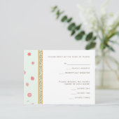 応答お洒落カード インビテーションポストカード (スタンド正面)