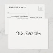 応答のポストカード インビテーションポストカード (正面/裏面)