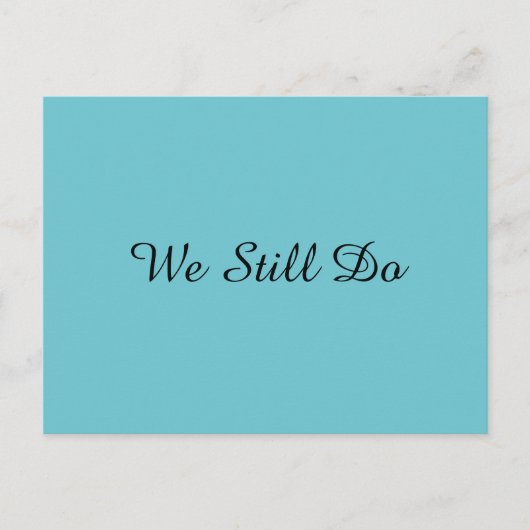 応答のポストカード インビテーションポストカード (正面)