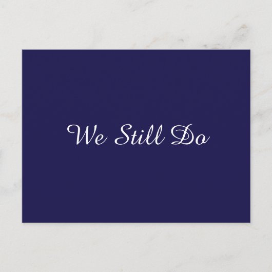 応答のポストカード インビテーションポストカード (正面)