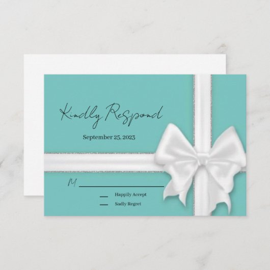 応答カード 出欠カード (正面/裏面)