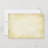 応答カード 出欠カード (裏面)