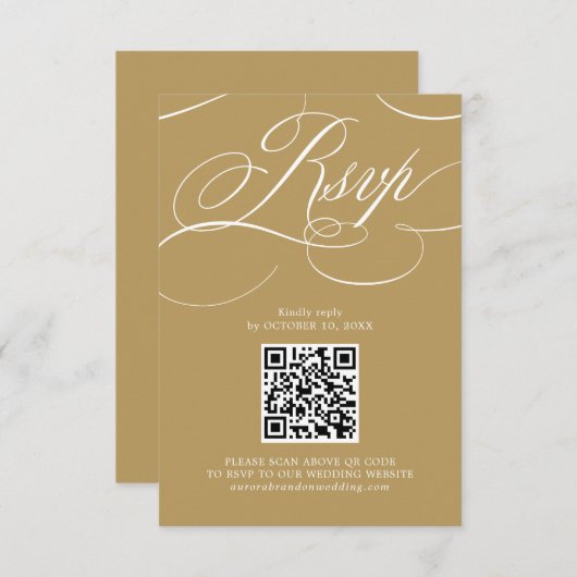 応答カード 出欠カード (正面/裏面)