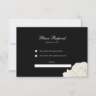 応答カード 出欠カード