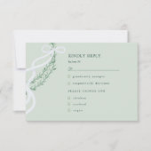 応答カード 出欠カード (正面)