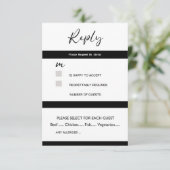 応答カード 出欠カード (スタンド正面)