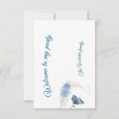 応答カード 出欠カード (正面)