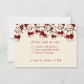 応答カード 出欠カード (裏面)