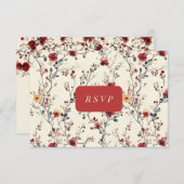 応答カード 出欠カード (正面/裏面)