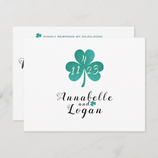 応答カード 案内状 (正面/裏面)