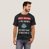 応答モデル建物 Tシャツ (正面フル)