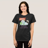 応答不可くつろぎモード有効化 トライブレンドTシャツ (正面全面)