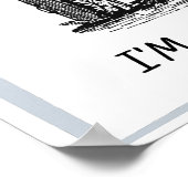 [応答不可]裁縫ヴィンテージ裁縫機 ポスター (角)