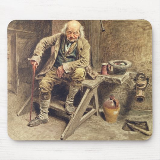 忠実で古い使用人 マウスパッド (正面)